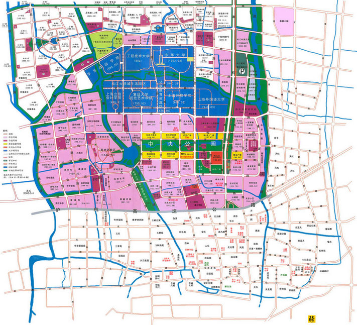 松江区最新版地图，揭示城市发展的脉络